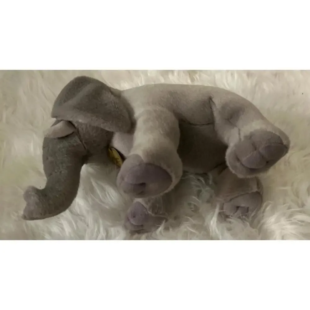 Miyoni Elephant Stuffed Animal Handmade Endangered Asian  By Aurora Plush - Picture 8 of 10